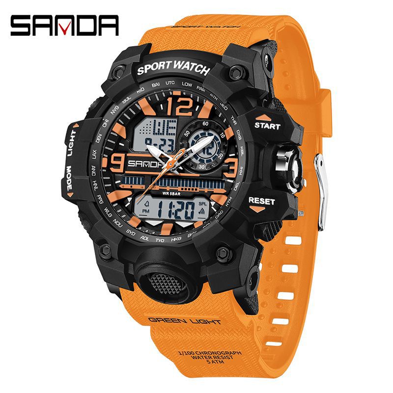 Reloj de pulsera transparente personalizado