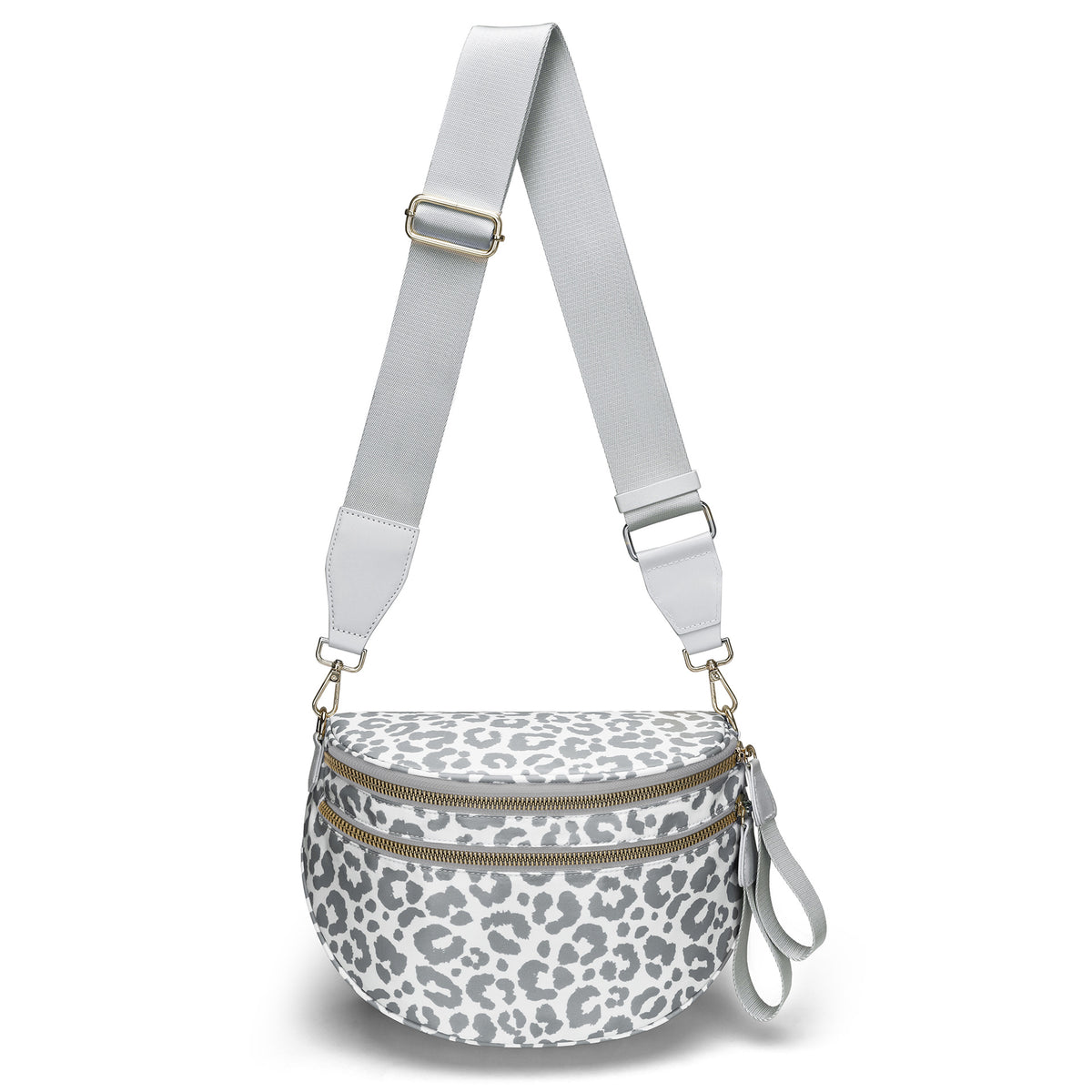 Bolso bandolera de moda con estampado de leopardo