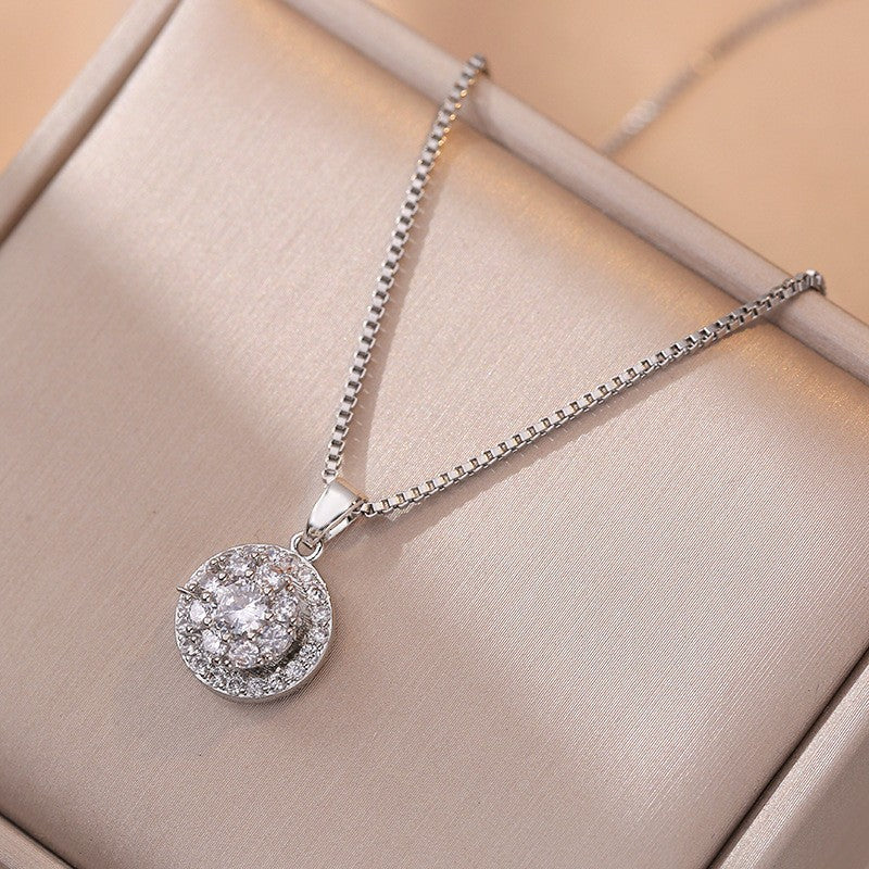 Elegant Titanium Steel Necklace – Bauhinia Collection and Assorted Models
