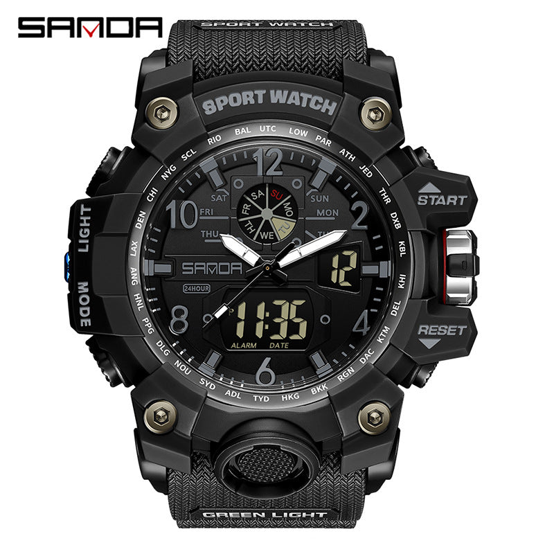 Reloj de pulsera transparente personalizado