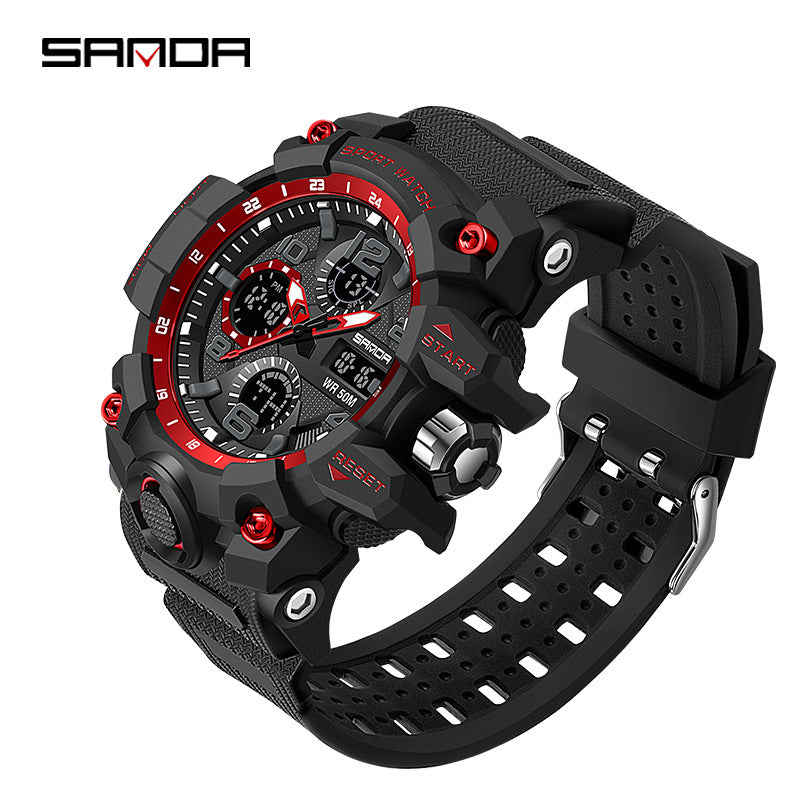 Reloj de pulsera transparente personalizado