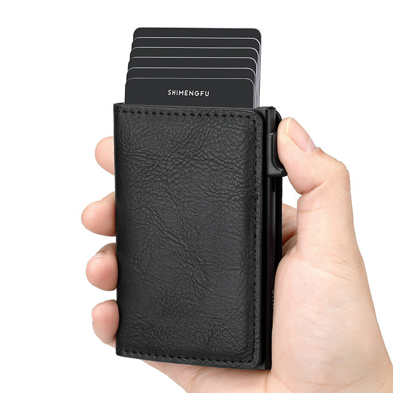 Tarjetero Antirrobo para Hombre con Protección RFID
