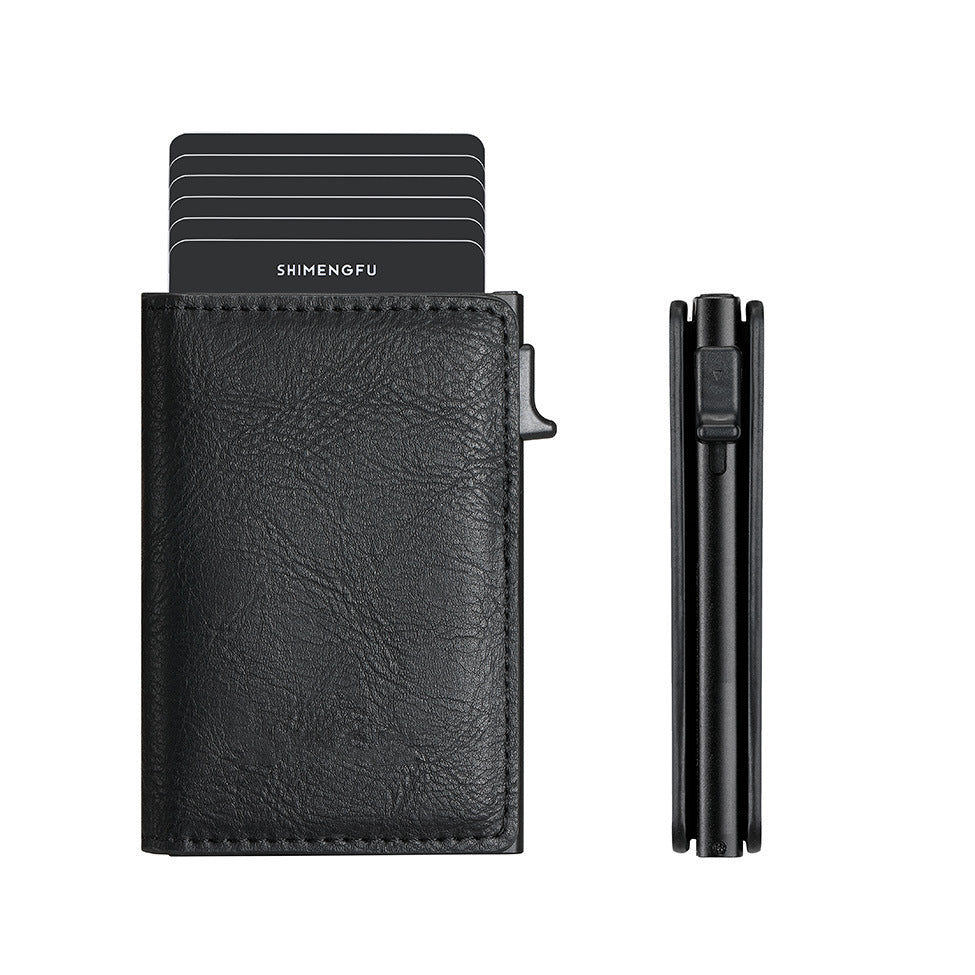 Tarjetero Antirrobo para Hombre con Protección RFID