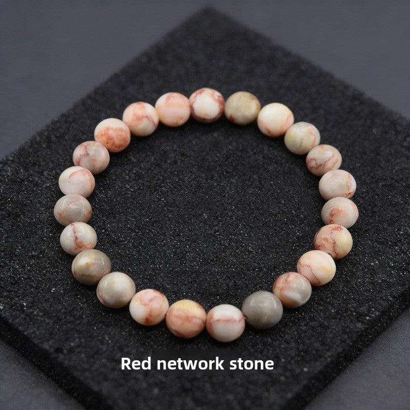 Pulsera de Cuentas de Piedra Natural