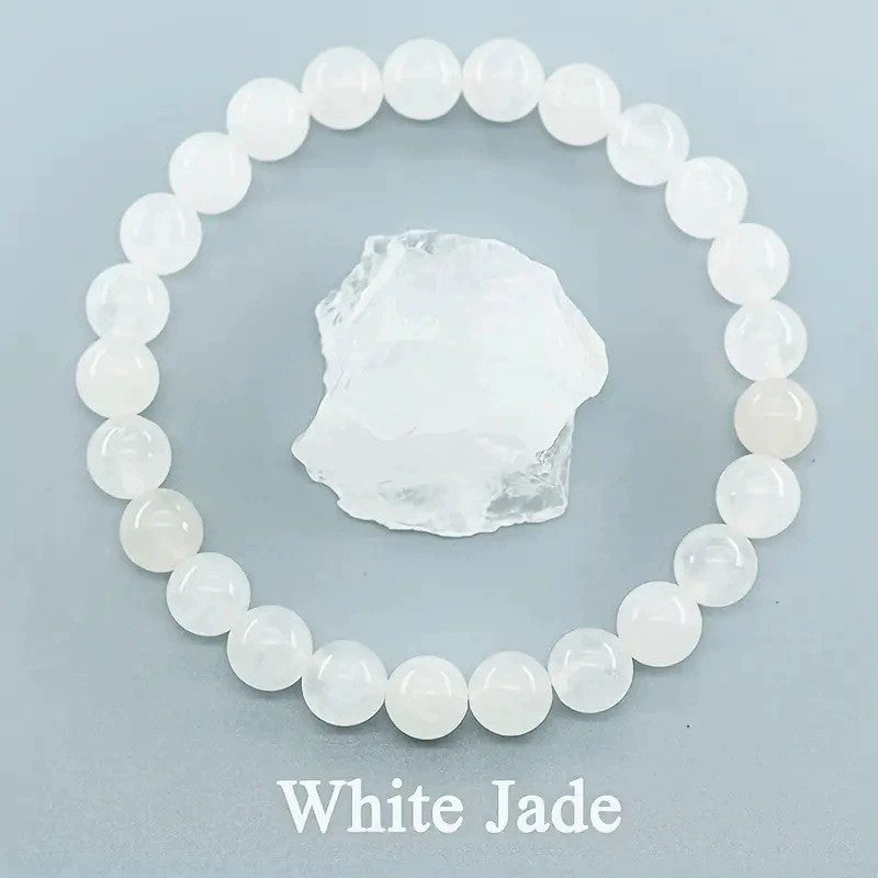 Pulsera de Cuentas de Piedra Natural