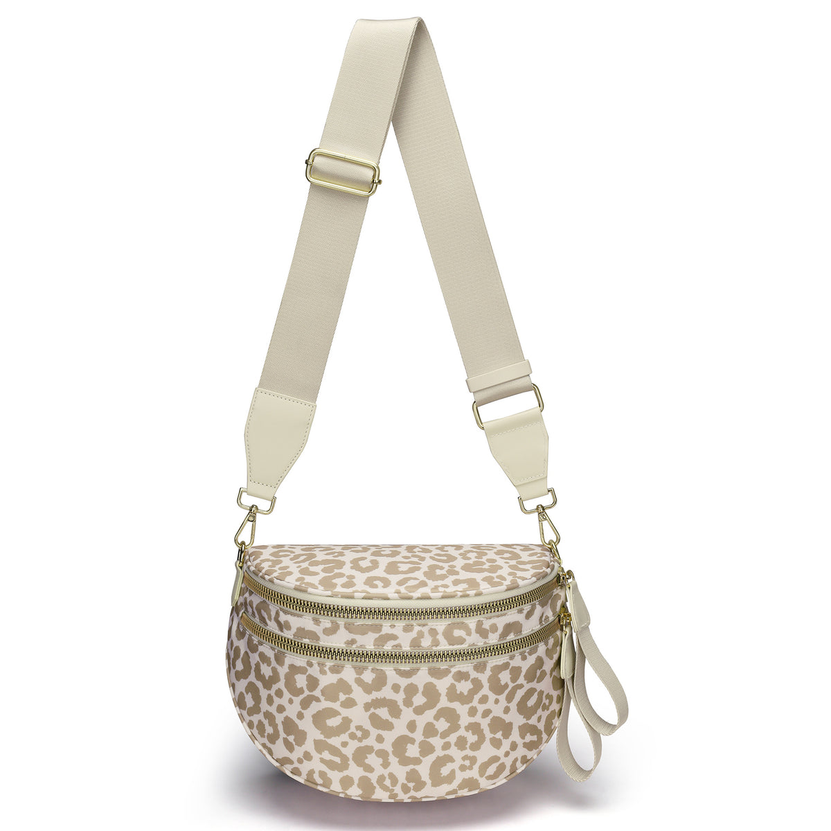 Bolso bandolera de moda con estampado de leopardo