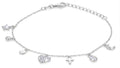 Pulsera Multicharms en Plata de Ley 925 – Símbolos de Luz y Vida