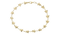 Pulsera Gala de Estrellas en Oro de 18 Kl – 7mm – LUXOR&CO, joyería de lujo