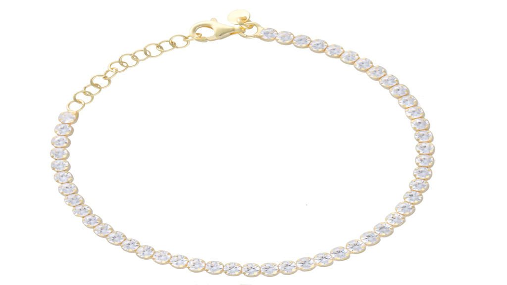 Pulsera Riviera Classic Gold 3mm