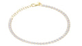 Pulsera Riviera Classic Gold 3mm