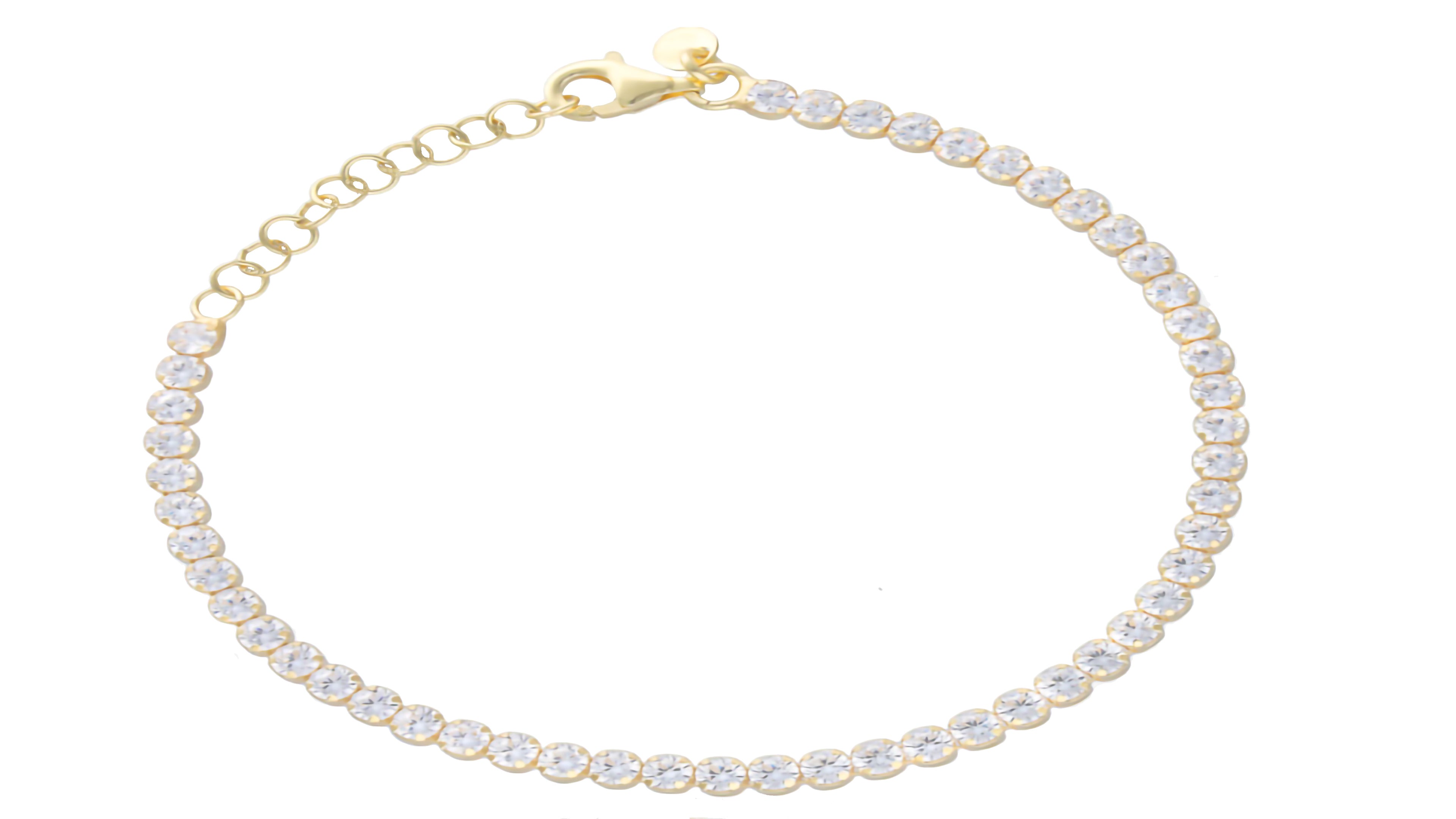 Pulsera Riviera Classic Gold 3mm