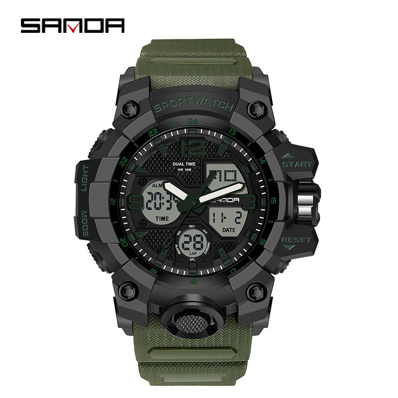 Reloj de pulsera transparente personalizado