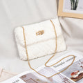 Plush shoulder bag