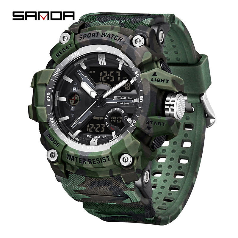 Reloj de pulsera transparente personalizado