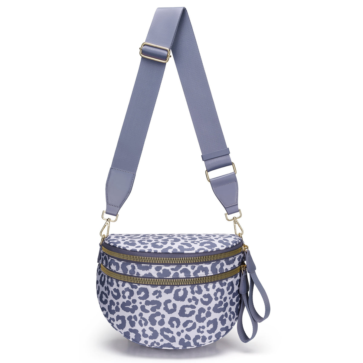 Bolso bandolera de moda con estampado de leopardo