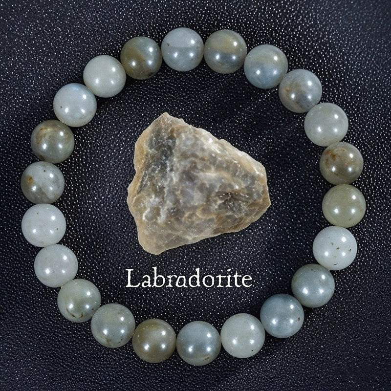 Pulsera de Cuentas de Piedra Natural