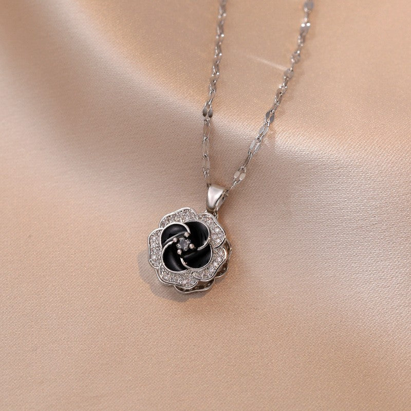 Elegant Titanium Steel Necklace – Bauhinia Collection and Assorted Models
