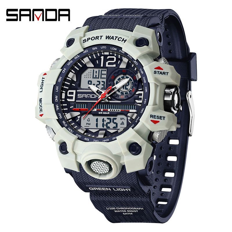 Reloj de pulsera transparente personalizado
