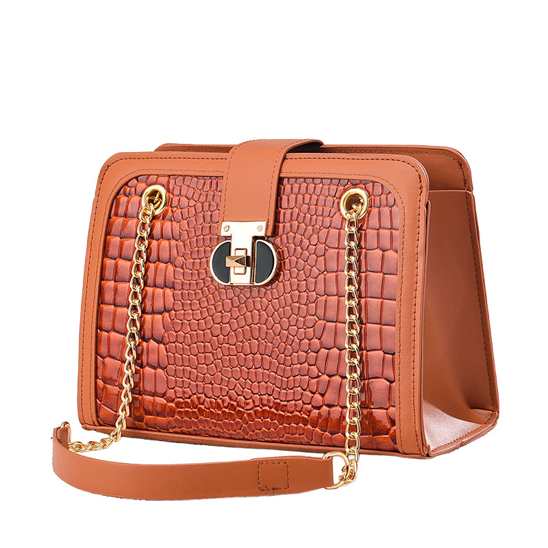 Bolso bandolera con cadena para mujer