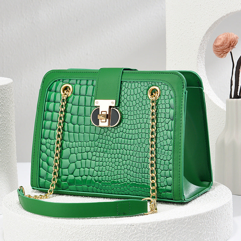 Bolso bandolera con cadena para mujer