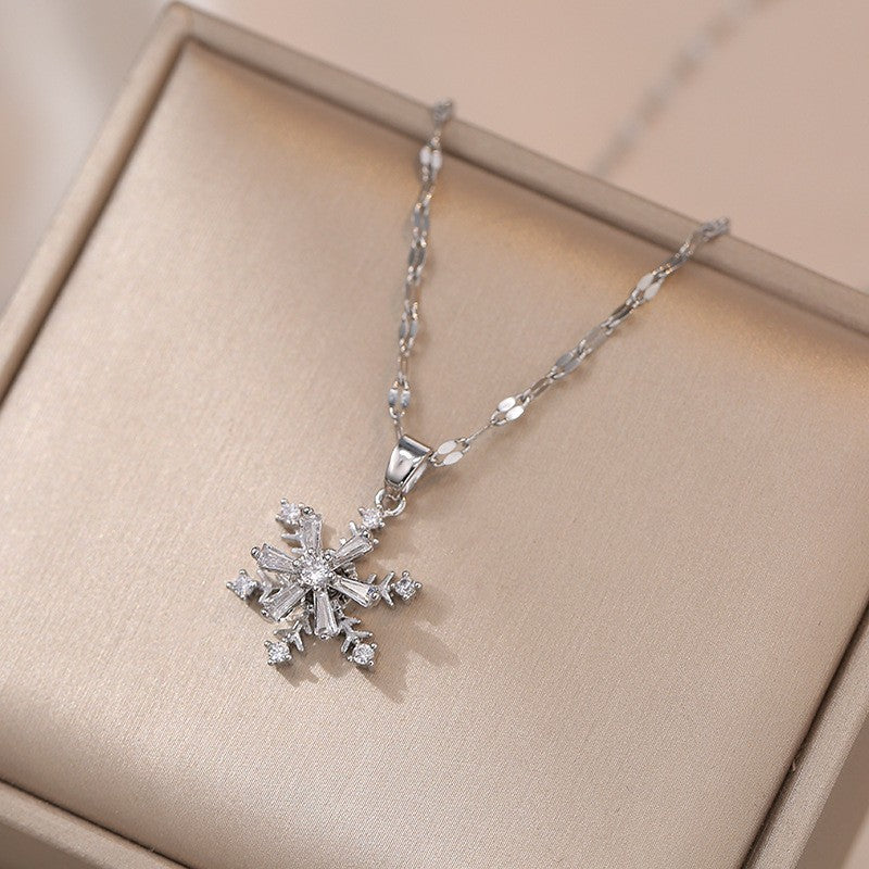 Elegant Titanium Steel Necklace – Bauhinia Collection and Assorted Models