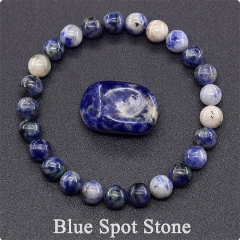 Pulsera de Cuentas de Piedra Natural