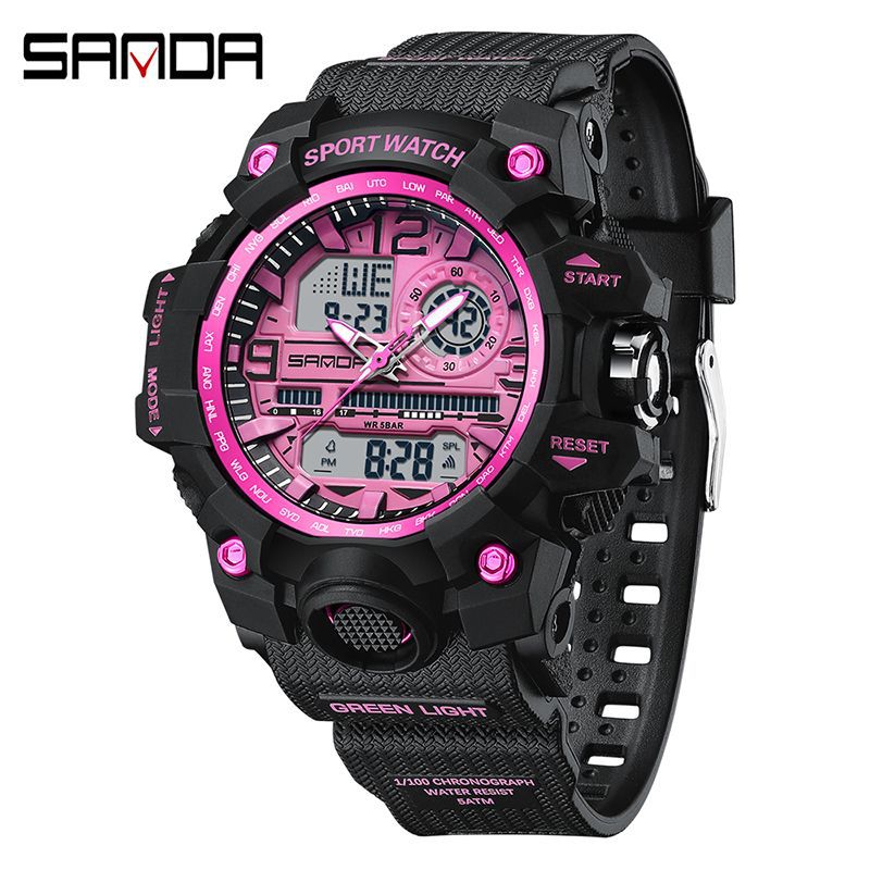 Reloj de pulsera transparente personalizado