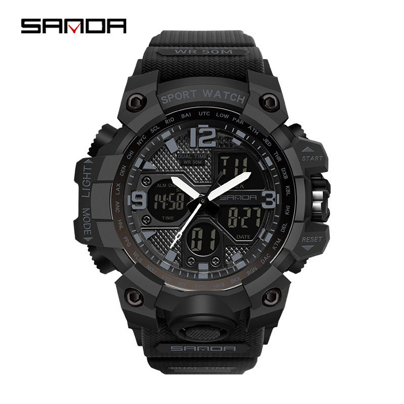 Reloj de pulsera transparente personalizado