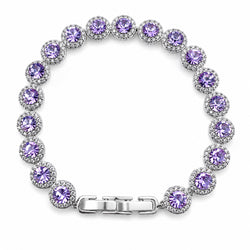 Starry Sky Luxury Tennis Bracelet with Zirconias