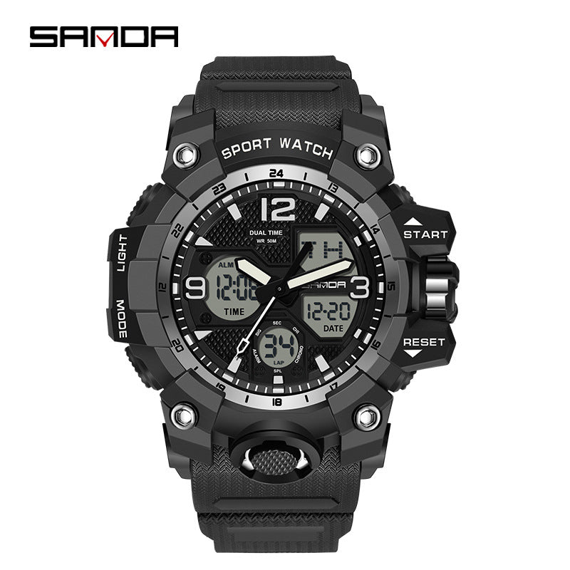 Reloj de pulsera transparente personalizado