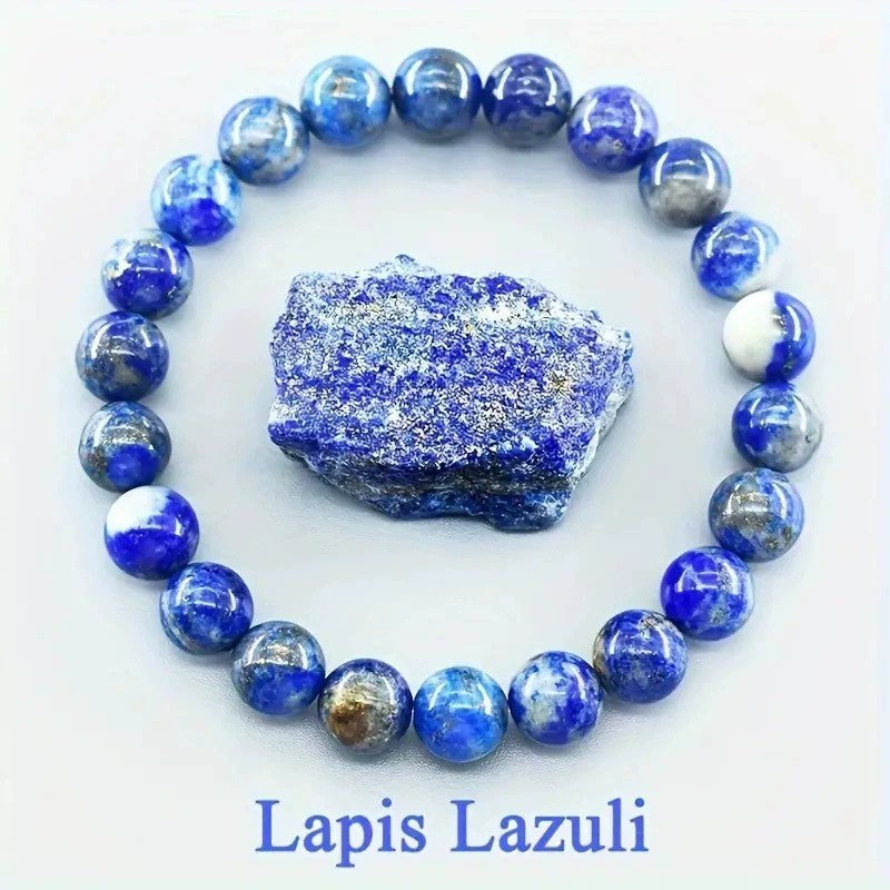 Pulsera de Cuentas de Piedra Natural
