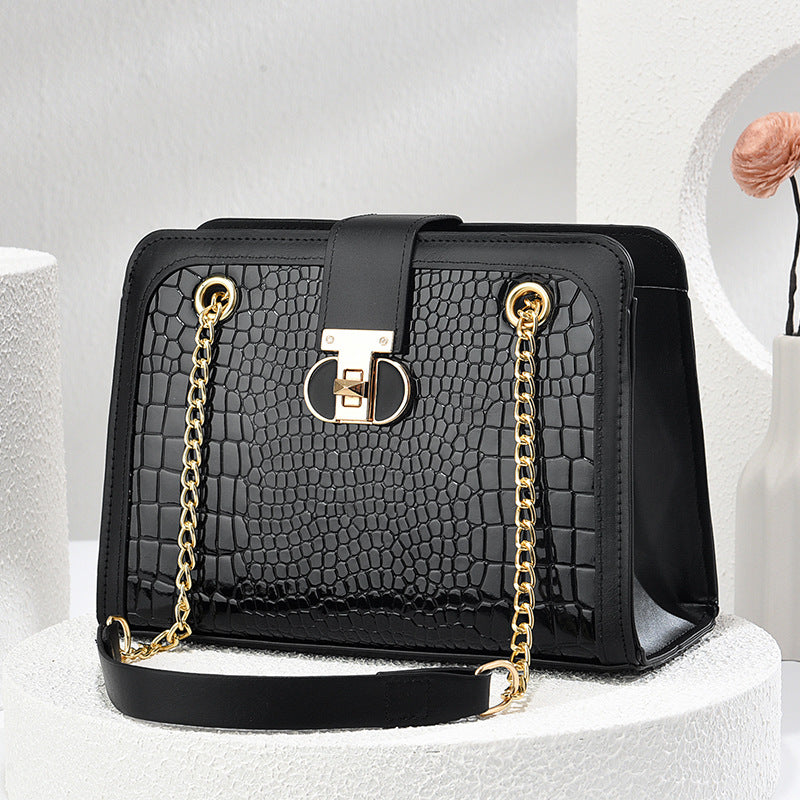 Bolso bandolera con cadena para mujer