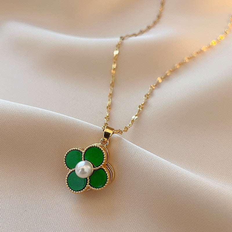 Elegant Titanium Steel Necklace – Bauhinia Collection and Assorted Models