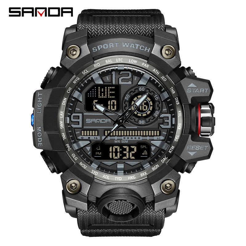 Reloj de pulsera transparente personalizado