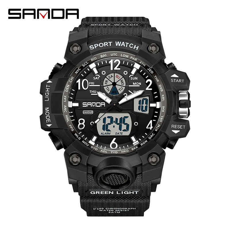 Reloj de pulsera transparente personalizado