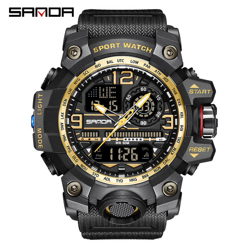 Reloj de pulsera transparente personalizado