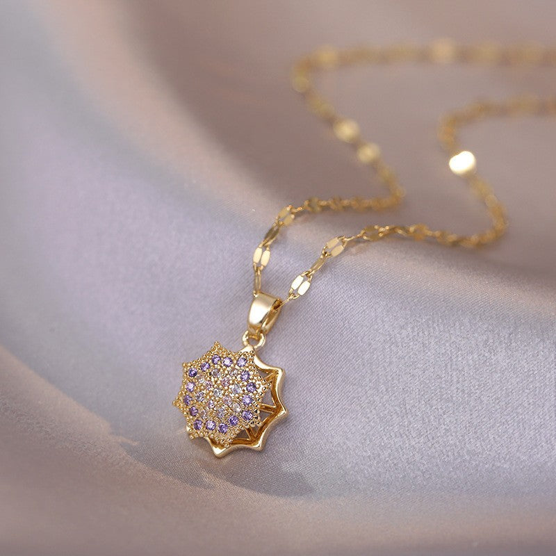 Elegant Titanium Steel Necklace – Bauhinia Collection and Assorted Models
