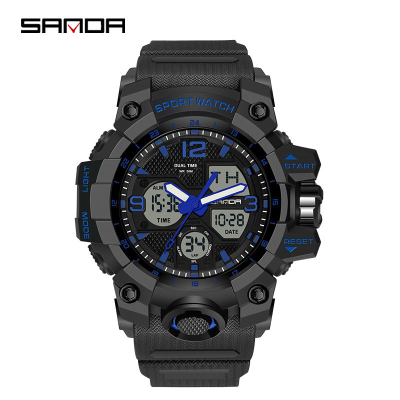 Reloj de pulsera transparente personalizado