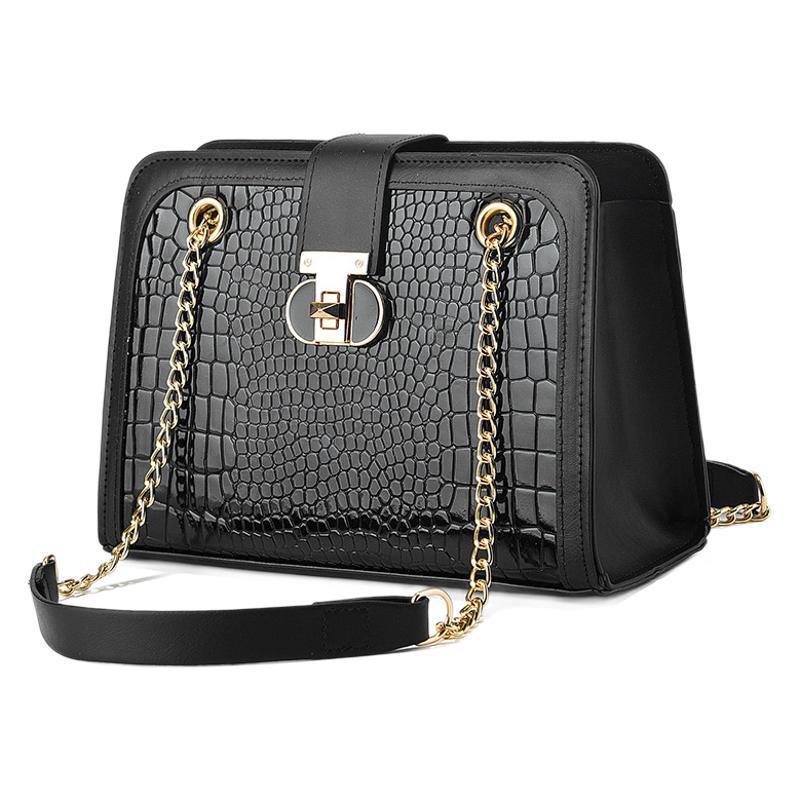 Bolso bandolera con cadena para mujer