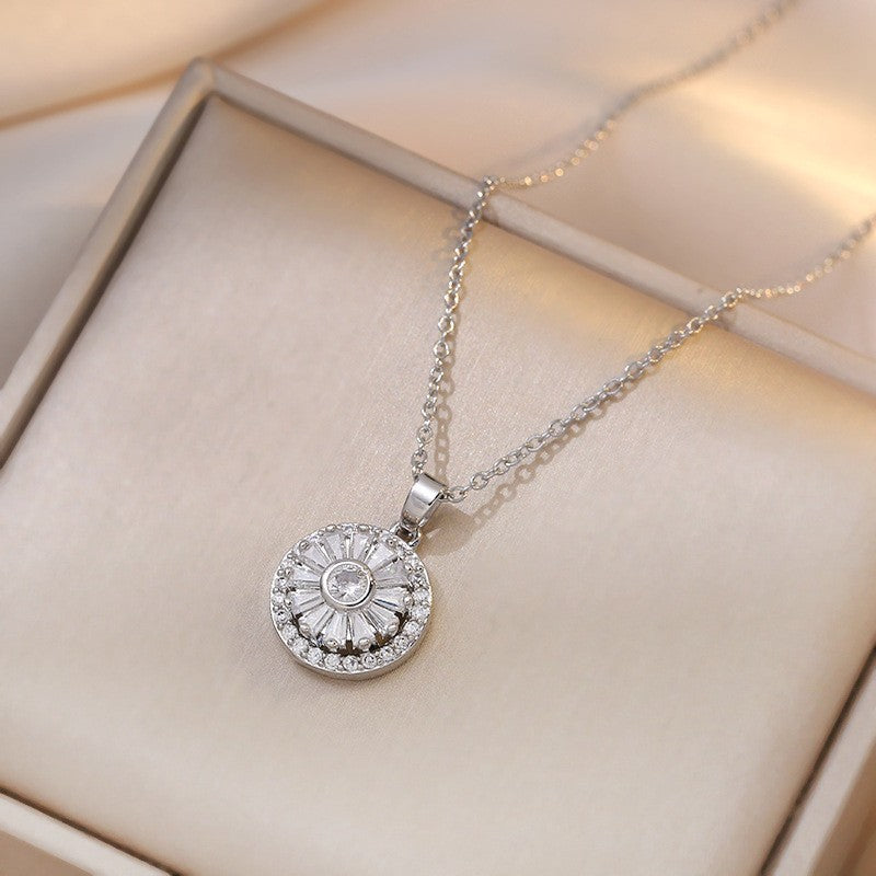 Elegant Titanium Steel Necklace – Bauhinia Collection and Assorted Models