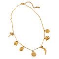 Collar Colgante Flor de Luna
