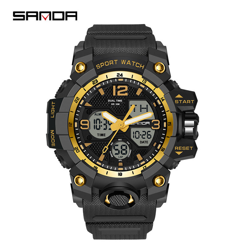 Reloj de pulsera transparente personalizado