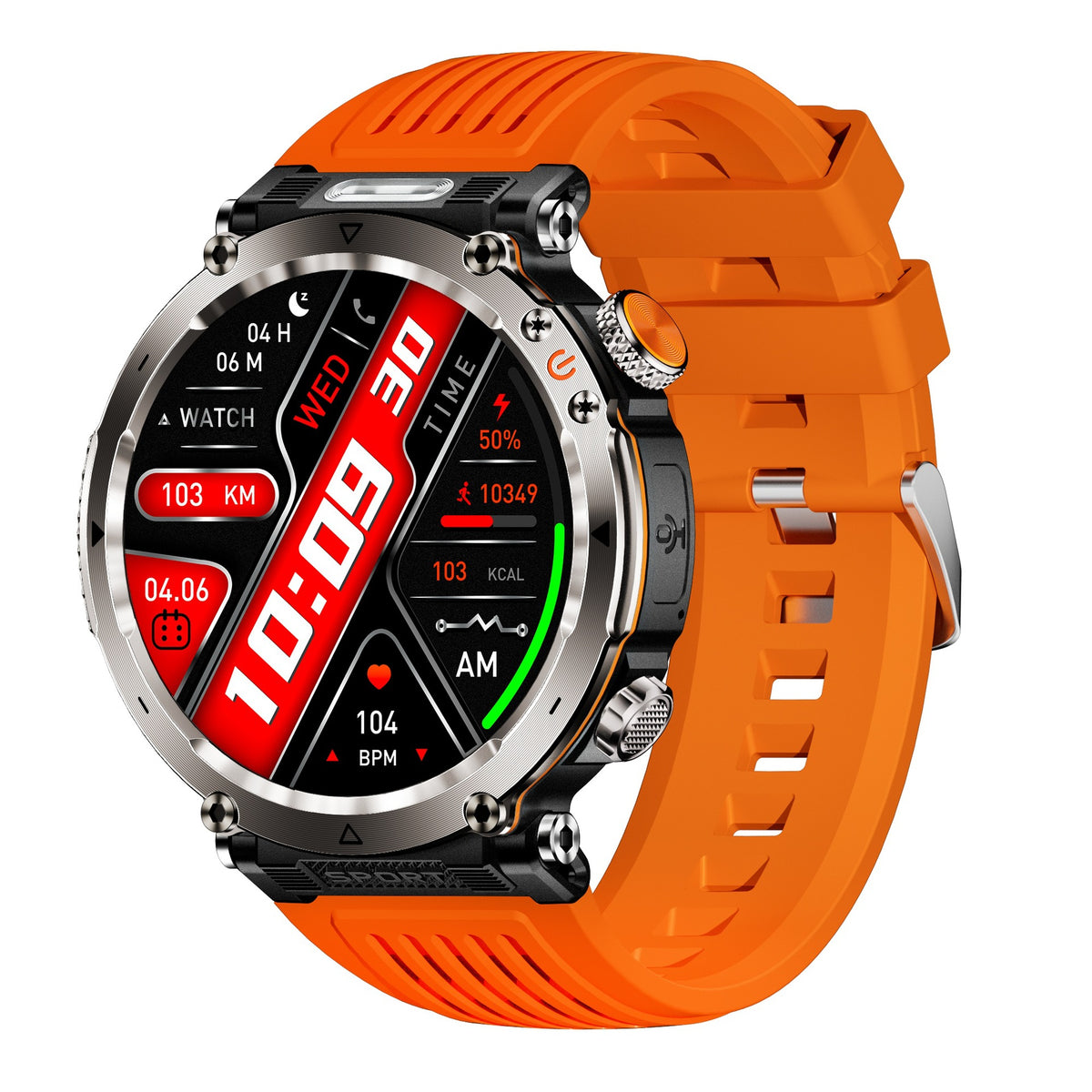 Reloj Inteligente HT30 Bluetooth con Monitoreo de Salud