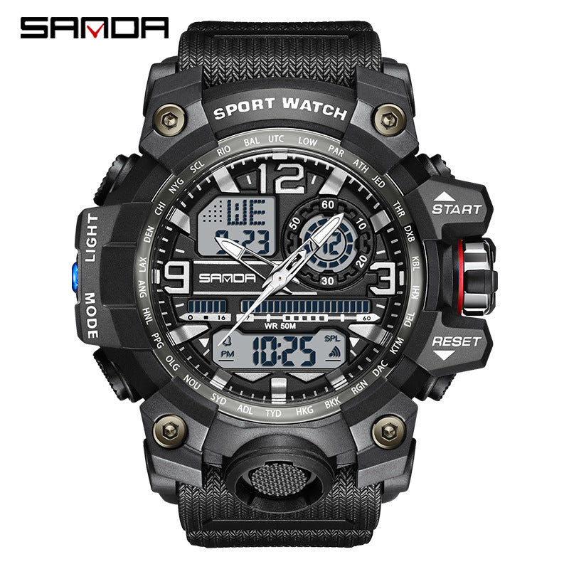 Reloj de pulsera transparente personalizado