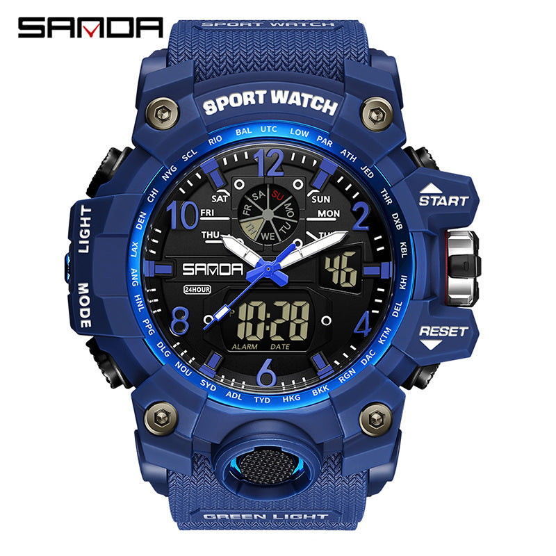 Reloj de pulsera transparente personalizado