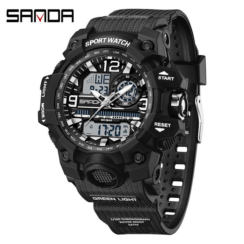 Reloj de pulsera transparente personalizado