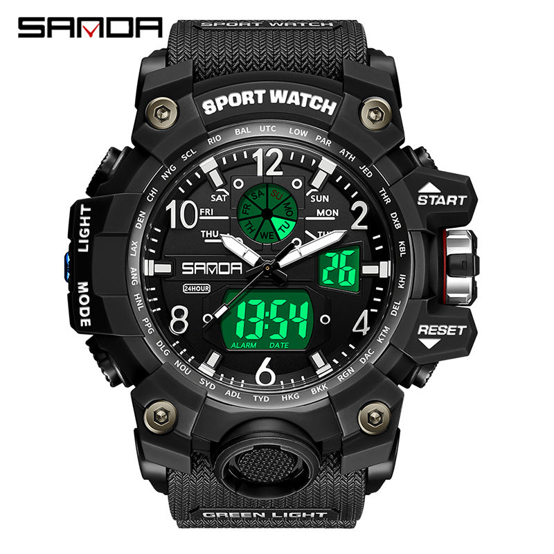 Reloj de pulsera transparente personalizado