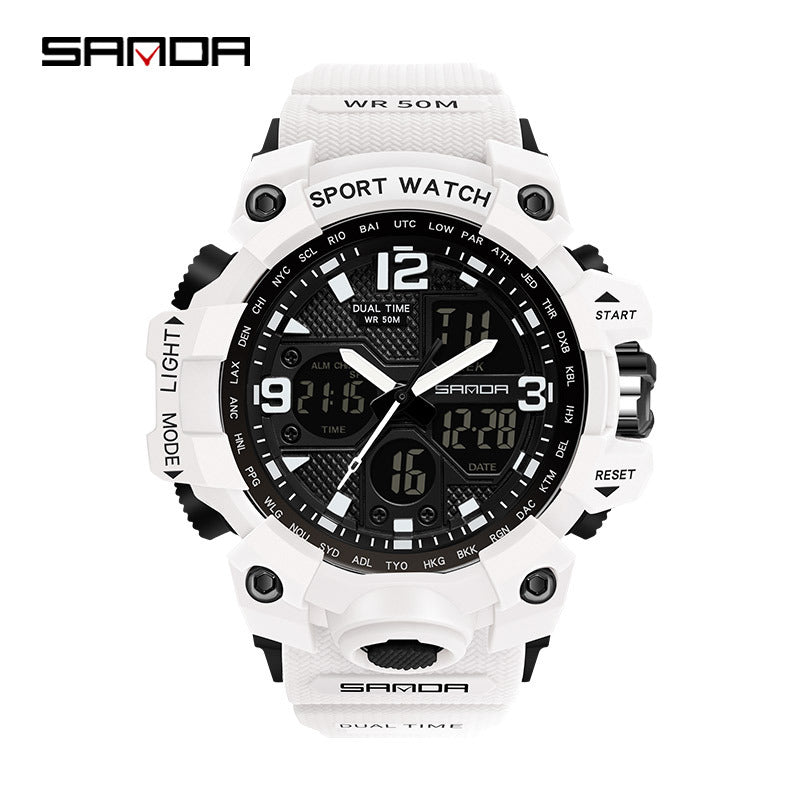 Reloj de pulsera transparente personalizado