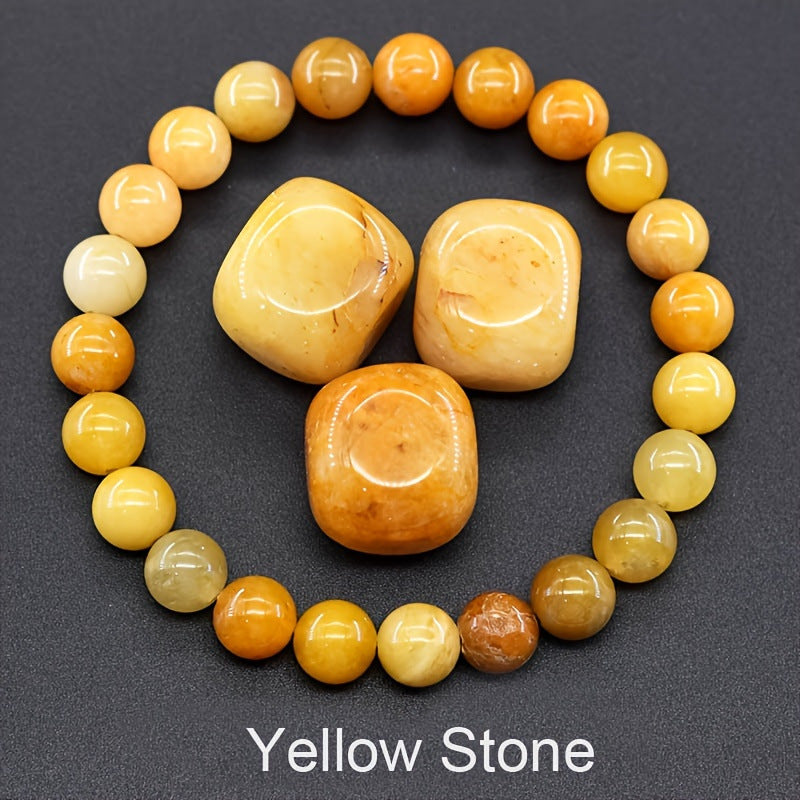 Pulsera de Cuentas de Piedra Natural