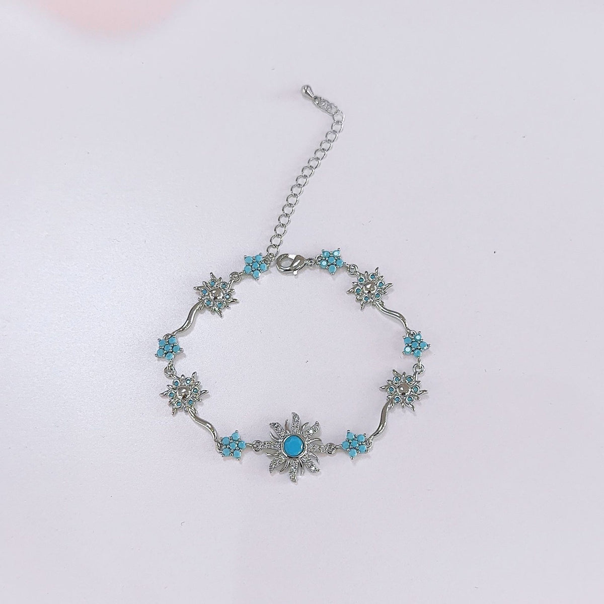 Pulsera Girasol con Circonitas para Mujer
